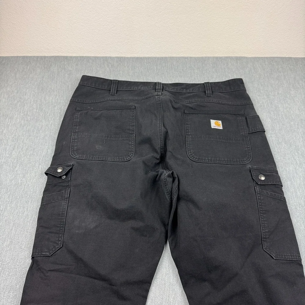 Carhartt Pants Mens 40X30 Relaxed Straight Ripstop Double Knee Cargo 105461‎